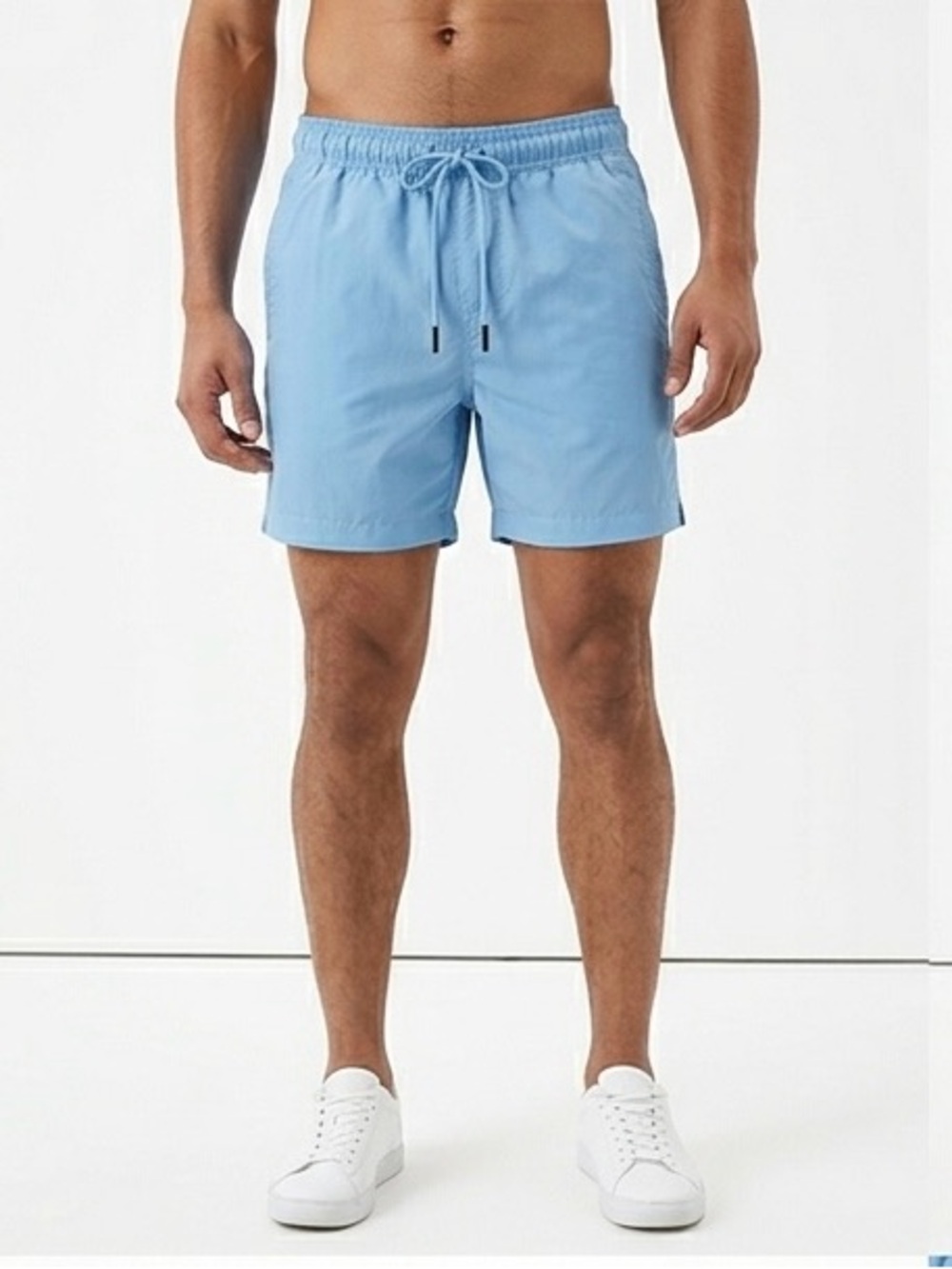 H&M Men's Sky Blue Swim Shorts